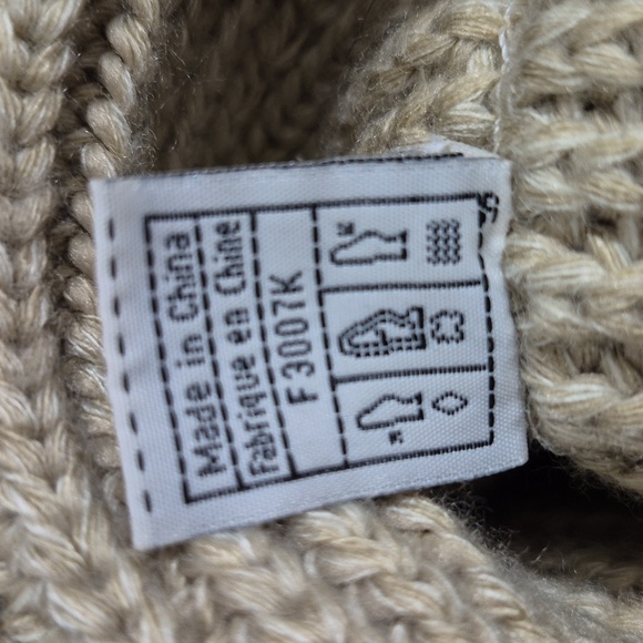 UGG Women's Beige Knit Button Boots - Picture 12 of 15